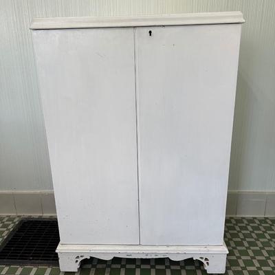 Vintage Bar Cabinet (See Details)