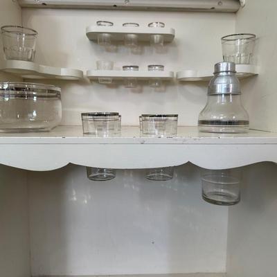 Vintage Bar Cabinet (See Details)