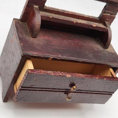 Vintage Germany Wood Dollhouse Furniture