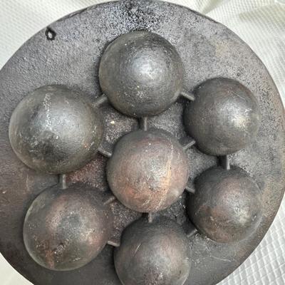 Lot 233 Cast Iron Egg poacher