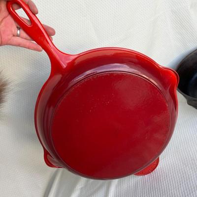 Lot 236 Le Creuset Skillets