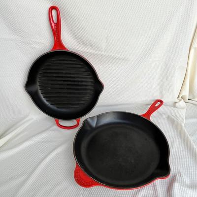 Lot 236 Le Creuset Skillets