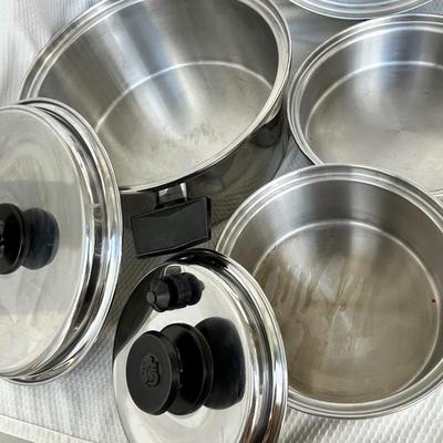 Lot 252 Regal Ware Waterless Stainless Skillet set