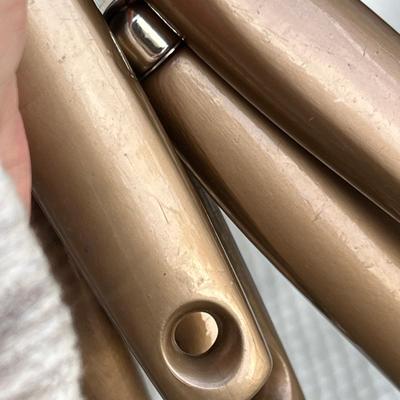 Lot 254 Copper paint vintage utensil set