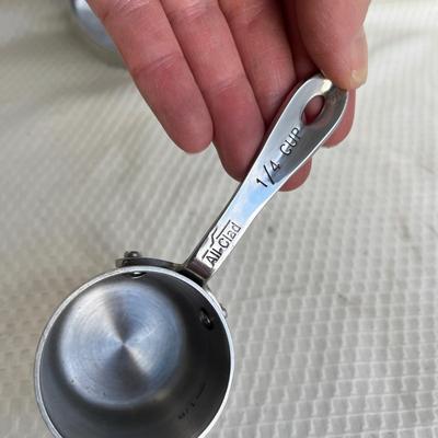 Lot 258 All Clad heavy duty measuring cups