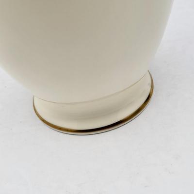 Fenton Carnival Glass & Pfaltzgraff Vase