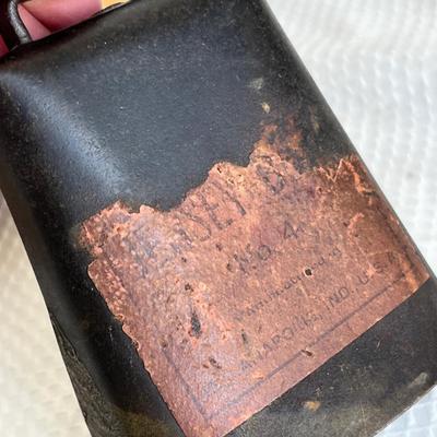 Lot 268 Cowbell & plunger
