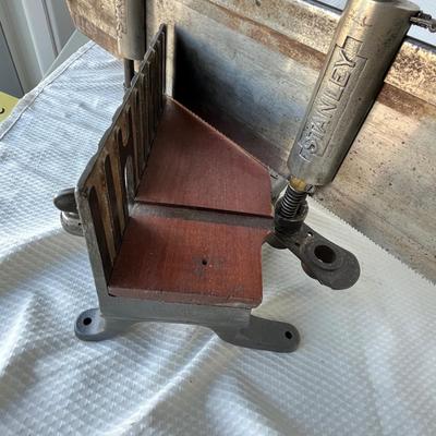 Lot 270 Antique STANLEY Mitre Saw
