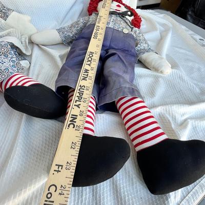 Lot 271 Raggedy Ann & Andy Dolls