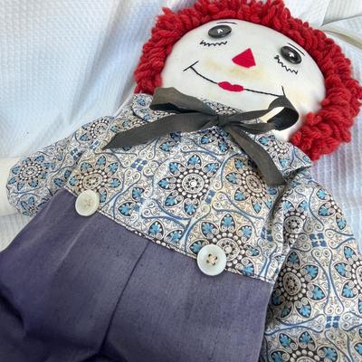 Lot 271 Raggedy Ann & Andy Dolls