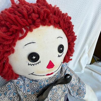 Lot 271 Raggedy Ann & Andy Dolls