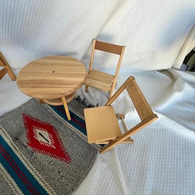 Lot 275 Wood Doll house furniture