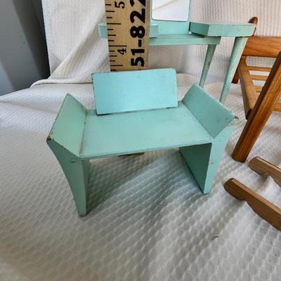 Lot 275 Wood Doll house furniture