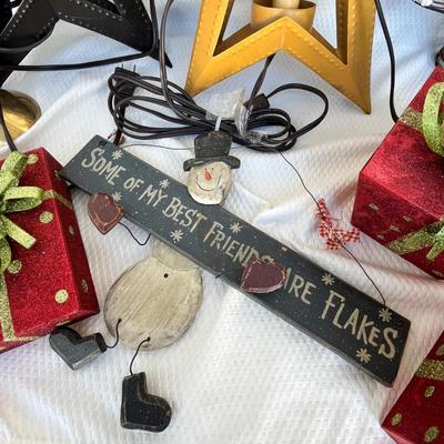 Lot 292 Large assortment of Christmas Decor