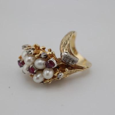 14kt Gold Custom Made Ring
