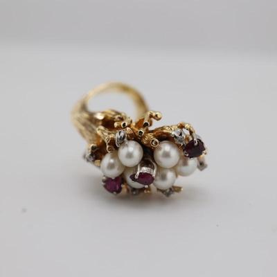 14kt Gold Custom Made Ring