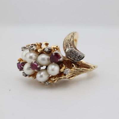 14kt Gold Custom Made Ring