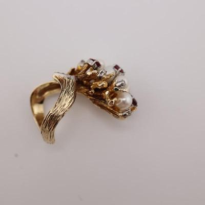 14kt Gold Custom Made Ring