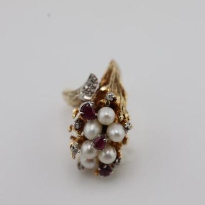 14kt Gold Custom Made Ring