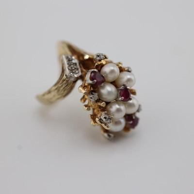14kt Gold Custom Made Ring