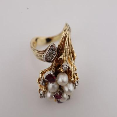 14kt Gold Custom Made Ring