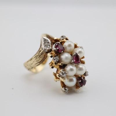 14kt Gold Custom Made Ring
