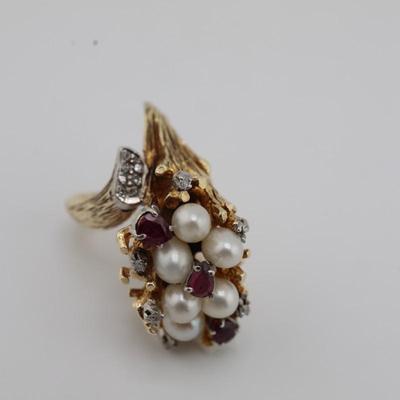 14kt Gold Custom Made Ring