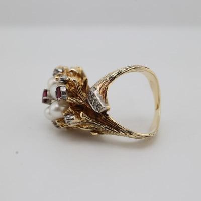 14kt Gold Custom Made Ring