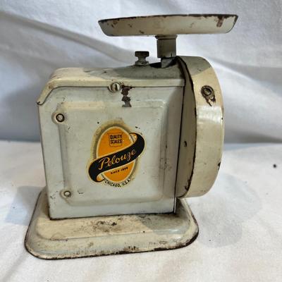 Milk Pail, Pelouze Scale & More Quality Vintage Kitchen Tools (LR-MK)