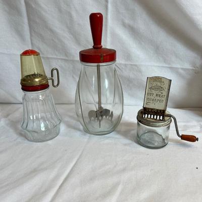 Milk Pail, Pelouze Scale & More Quality Vintage Kitchen Tools (LR-MK)