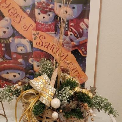 10 Years of Santabear picture and shelf