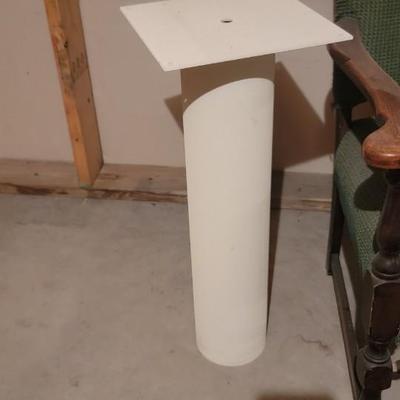 Chair, table , plant stand