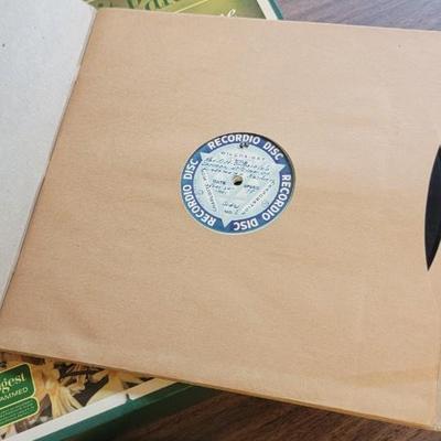 Albums, photograph and vinyl