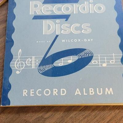 Albums, photograph and vinyl