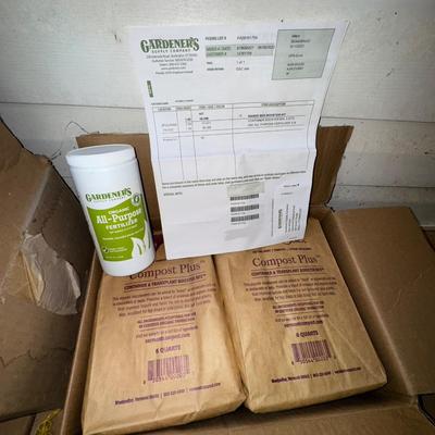 482 Gardeners Supply Co. New in Open Boxes Compost Booster