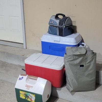 Misc coolers, EB mattress