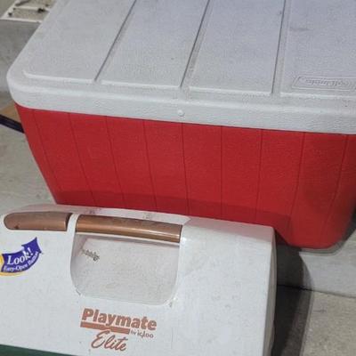 Misc coolers, EB mattress
