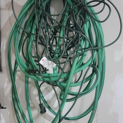 Vtg tire pump and hoses