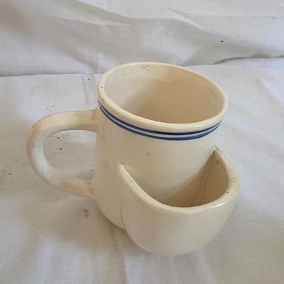 Ceramic Dachshund & Shave Mug (LR-MK)
