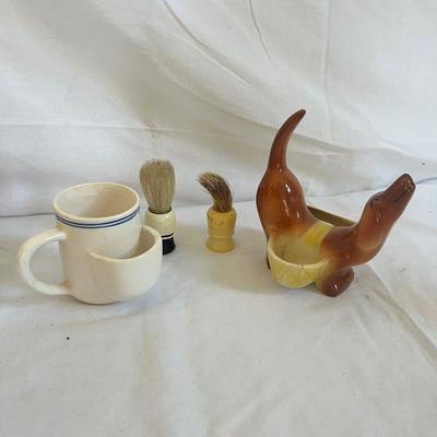 Ceramic Dachshund & Shave Mug (LR-MK)
