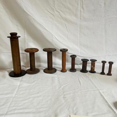 Vintage Wooden Spools (LR/MK)