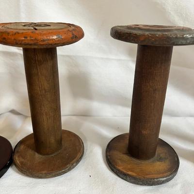 Vintage Wooden Spools (LR/MK)