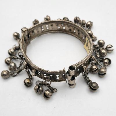Silver Belly Dance Waist Jewelry & Jingle Bangle India