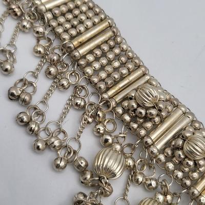Silver Belly Dance Waist Jewelry & Jingle Bangle India