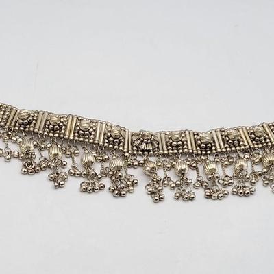 Silver Belly Dance Waist Jewelry & Jingle Bangle India