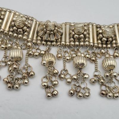 Silver Belly Dance Waist Jewelry & Jingle Bangle India