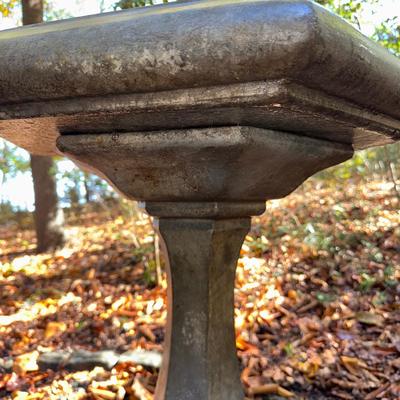 494 Beautiful Cement Bird Bath