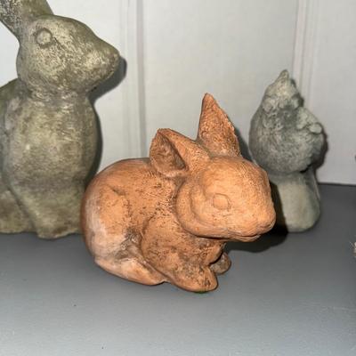 495 Mixed LOT of Cement and Plastic Composite Animal Garden/Lawn Decor