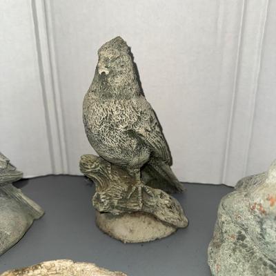 495 Mixed LOT of Cement and Plastic Composite Animal Garden/Lawn Decor