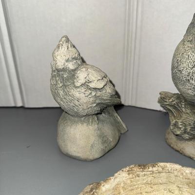 495 Mixed LOT of Cement and Plastic Composite Animal Garden/Lawn Decor